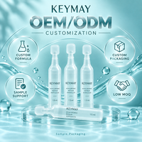 Ampoules d'acide hyaluronique, sérum pour le visage à la céramide, hydratant, apaisant, barrière cutanée, marque privée, OEM, ODM, vente en gros, fournisseur d'usine