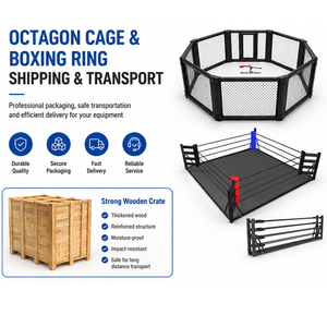 <span class=keywords><strong>Jaula</strong></span> Octagonal de MMA de 6*6*0.5m, Tamaño Personalizado, Fábrica, Ring de Boxeo de Alta Calidad, <span class=keywords><strong>Jaula</strong></span> Octagonal Comercial para Gimnasio en Venta - Product Image 6