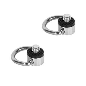 Usine personnalisée dégagement rapide 1/4 C anneau caméra bandoulière vis d anneau en acier inoxydable caméra support articulé D anneau vis - Product Image 1