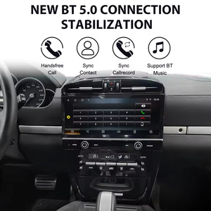 Carplay de 8,4 pulgadas para Porsche <span class=keywords><strong>Macan</strong></span> 2014-2017 Radio de coche Multimedia Auto inalámbrico HD pantalla táctil unidad principal de navegación GPS - Product Image 5