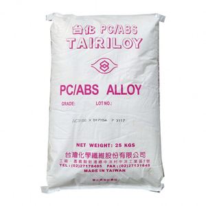 เม็ดพลาสติก PC/ABS ทนแรงกระแทกสูง TAIRILOY PC/ABS Pellet AC2500 สีดำธรรมชาติ สำหรับงานวิศวกรรม - Product Image 1