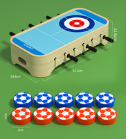 Table de tennis de table double bataille pour enfants Jeu de bureau interactif avec les parents Cadeau d'anniversaire Jouet éducatif en bois