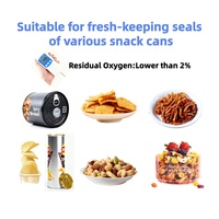 Machine de remplissage et de scellage sous vide semi-automatique à 15% de réduction pour la conservation des fruits en conserve/aliments pour animaux de compagnie en conserve