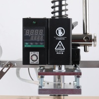 Presse à chaud manuelle Zhengfei Electric nouvelle génération pour estampage à plat 10x13cm, plaques chauffantes S/M/L 110V/220V pour cuir