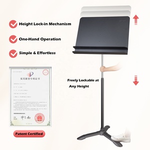 MUS006 Yinyu DDP RTS Soporte de partituras ajustable de alta resistencia con bloqueo automático profesional para músicos de banda de orquesta - Product Image 2