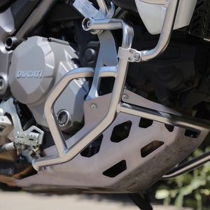 Barra Protectora Anticaídas para <span class=keywords><strong>Ducati</strong></span> <span class=keywords><strong>Multistrada</strong></span> MTS950S/MTS 1260 Enduro, PB-DX003, Acero Inoxidable, Protección Superior Delantera, Repuesto - Product Image 4