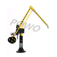 Équipement de levage de grue flèche télescopique 360 degrés rotation petit crain mini potence équilibre grue ascenseur grues de levage de charge