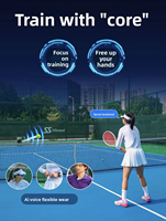 Asistente de Voz Inteligente con IA, Robot Lanzapelotas de Tenis, el Más Popular y Novedoso, Juego de 140 Pelotas de ABS, T7 Pro, de la Fábrica China SIBOASI