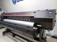 Imprimante Jet d'Encre Éco-Solvant Disen pour Bannières Flex, Toiles, Vinyles, Affiches Grand Format 1.8m, Vente en Gros d'Usine