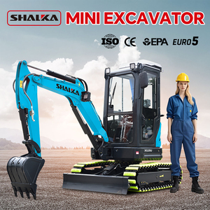 Mini-excavatrice sur chenilles de très bonne qualité, 1,5 tonne, moteur Yanmar, mini-chargeuse pour remise en état des terres, jardin, ferme, cabane, petite mini-excavatrice - Product Image 2