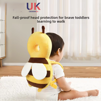 Coussin anti-chute en polyester en forme de papillon pour bébé, protection de la tête pour apprendre à marcher, anti-collision