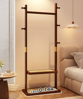 Porte-vêtements sur pied de plafond au sol pour chambre et salon, étagère de rangement pour sacs suspendus, porte-manteau et porte-chapeaux