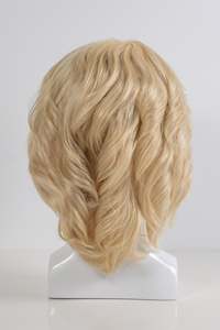 Perruque Marilyn Blonde Dorée Transparente pour <span class=keywords><strong>Cheveux</strong></span> Humains, Base 4x4 Skin Top, Sans Colle, Respirante, <span class=keywords><strong>Cheveux</strong></span> Remy Ondulés pour Volume - Product Image 4