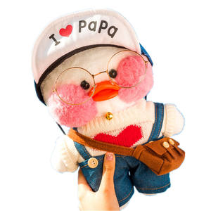 Peluche a Forma di Paperella con Acido Ialuronico, Cotone PP, 31cm-50cm, per Bambini (4-6 Anni), Paperella Gialla Famosa su Internet, Lalafanfan Cafe - Product Image 5