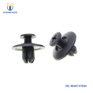 Clip de fixation de roue extensible en <span class=keywords><strong>plastique</strong></span> noir pour voiture, type poussoir, <span class=keywords><strong>rivet</strong></span>, compatible avec <span class=keywords><strong>Toyota</strong></span> 90467-07044 - Product Image 4