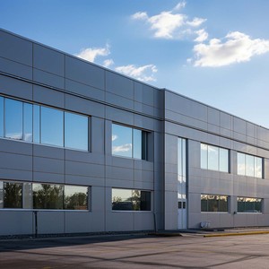 Entrepôt préfabriqué de structure en acier de conception moderne pour l'usage d'atelier Construction construite sur commande Bâtiment en acier - Product Image 1