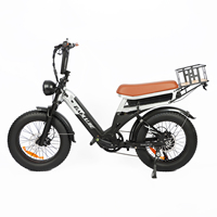 Vélo électrique tout-terrain 1000W pour adultes, pneus larges, double batterie amovible (25Ah), port USB, freins à disque hydrauliques, vitesse maximale 55 km/h, entrepôt UE