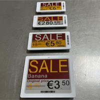 Étiquettes de prix numériques Eink Eas, étiquettes de prix électroniques EPaper ESP32 API SPI BLE Nfc, étiquettes de prix numériques, étiquettes de rayonnage électroniques
