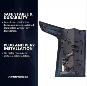 Đèn hậu LED động nâng cấp cho Land Rover Range Rover L405 Cullinan 2013-2022, thấu kính trong suốt, tình trạng mới - Product Image 6