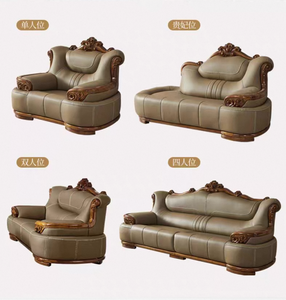 Luxury Solid Wood <b>Sofa</b> <b>Set</b> European Carved Ebony Chinese Style Wujin Wood <b>Sofas</b> with Modern Living Room Furniture - Product Image 6