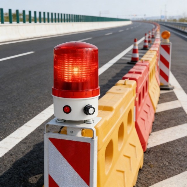 LED Strobe Beacon Light Waterproof Flashing Warning Light for Industrial & Traffic Safety