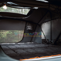 Vente en gros, tente de toit à coque souple pour pick-up de camping, darche, tente de toit Dachzelt Hartschale tente de toit pour 3-4 personnes pour voiture