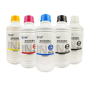 1000ML DTG stampa diretta indumento inchiostro per CMYK bianco sublimazione tessuto bianco stampante inchiostro DTG