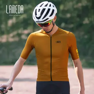 LAMEDA Sublimation Printing Road Bike Jerseys ODM OEM Seamless Bicycle Shirts Cycling Wear Men Cycling Jerseys