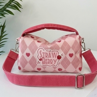 Tas Selempang Custom Logo Grosir, Tas Messenger Kapasitas Besar, Tas Fashion Kasual untuk Belanja dan Perjalanan Sehari-hari