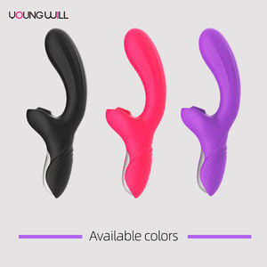 Nuevo Dildo de Doble Acción para Mujeres, Succión Simultánea del Clítoris y Vibración Vaginal, Dildo de Silicona Impermeable y Seguro para el Cuerpo - Product Image 4