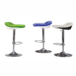 Chaise <span class=keywords><strong>de</strong></span> <span class=keywords><strong>bar</strong></span> moderne hydraulique réglable avec siège <span class=keywords><strong>de</strong></span> dessin en mousse moulée et dossier en <span class=keywords><strong>plastique</strong></span> - Product Image 4