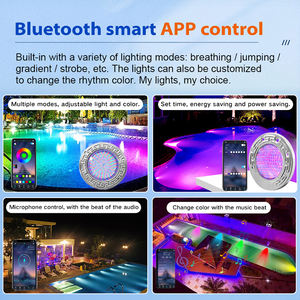 कस्टमाइजेशन 6 इंच 50ft A12v पानी के नीचे की ओर तैरने वाले पूल स्पा लाइट, पेंटएयर इंटेलेब्राइट 5 ग्राम पूल प्रतिस्थापन प्रकाश - Product Image 3