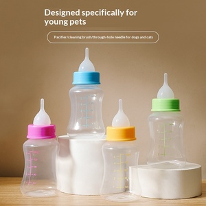 Bouteille en silicone <span class=keywords><strong>pour</strong></span> chat portable, utilisation en extérieur/intérieur/en voyage, distributeur automatique de nourriture <span class=keywords><strong>pour</strong></span> <span class=keywords><strong>chaton</strong></span>, sucette <span class=keywords><strong>pour</strong></span> nouveau-né - Product Image 2