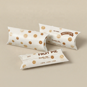 Burritos Shawarma Fast Food Wrap Box Emballage en carton Forme d'oreiller Croffle <span class=keywords><strong>Brunch</strong></span> Box Burrito Emballage pour Food Truck - Product Image 2