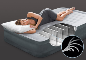 Gran oferta de productos de fábrica, venta al por mayor, colchón de cama de aire inflable de PVC cómodo de alta calidad - Product Image 6