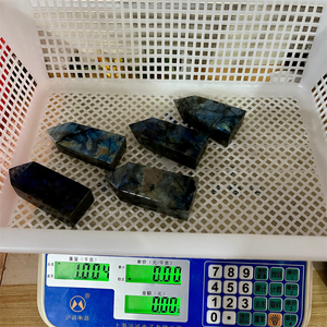 Tour en obélisque de <span class=keywords><strong>labradorite</strong></span> polie de haute qualité pour la décoration et la lithothérapie – Tendance mode - Product Image 6