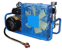 Compresseur d'air respiratoire à haute pression pour sport aquatique marin 100L 200L 300bar Compresseur de remplissage de bouteilles de plongée sous-marine