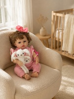 Poupée bébé fille réaliste en vinyle souple, jouet réaliste, cadeau pour enfants