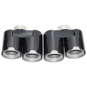 Punta de escape de fibra de carbono y acero inoxidable DEX <span class=keywords><strong>M</strong></span> Performance para <span class=keywords><strong>BMW</strong></span> Serie 3/4 (modelos 320i, 325i, 330i, 330e, 420i, 425i, 430i, G20, G21, G22, G23, G26) - Product Image 6