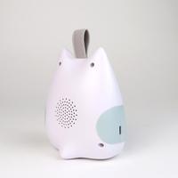 Jouet musical portable sans fil pour bébé avec bruit blanc, aide au sommeil, batterie rechargeable, mini hibou apaisant en plastique