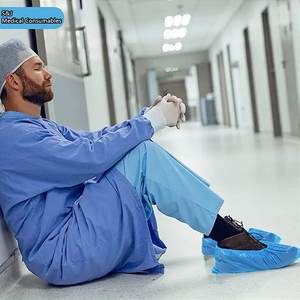 Cubiertas desechables para <span class=keywords><strong>botas</strong></span> y zapatos impermeables de tela no tejida - Product Image 6