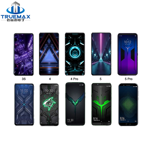 For Xiaomi Mi Black Shark 5 Pro RS 4s 4 3s 3 2 Pro Helo 1 Original Lcd Amoled Lcd Touch Screen Display Replacement