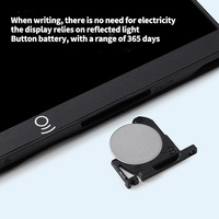 Tablette numérique professionnelle de 11,5 pouces, bloc-notes effaçable, tablette d'écriture LCD avec stylet