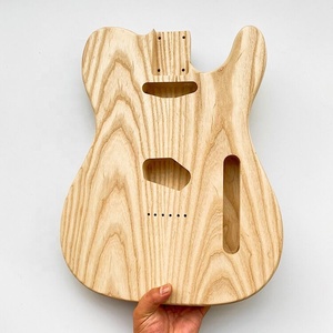 Cuerpo de Guitarra Personalizado en Blanco, Barril sin Acabado de Fresno para Kits de Guitarra TL - Product Image 5