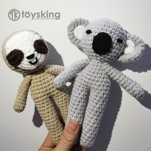 Lindo <span class=keywords><strong>Koala</strong></span> de Ganchillo Hecho a Mano, Juguete de Peluche para Recién Nacidos, Animal de Peluche Amigurumi, Regalo para Baby Shower, Decoración para Cuarto de Bebé - Product Image 4