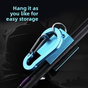 Support de <span class=keywords><strong>canne</strong></span> à pêche portable en alliage d'aluminium et de magnésium, 3 positions, en mousse EVA haute élasticité, installation rapide, pour la pêche aux leurres - Product Image 6