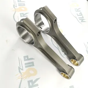 Rendimiento forjado 4340 varilla de conexión para Mitsubishi Galant Lancer EX 2000 Turbo 4G63 EVO 2ND GEN biela