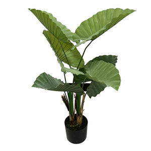 Guanyin-árboles artificiales de goteo, plantas de arcoíris artificiales de Alocasia, Macrorrhiza - Product Image 3