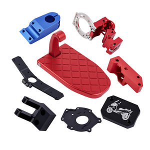 주문 CNC 기계로 가공 맷돌로 가는 서비스 제조자 정밀도 알루미늄 합금 발 나무못 페달 오토바이 경주를 위한 Cnc 부속 - Product Image 2