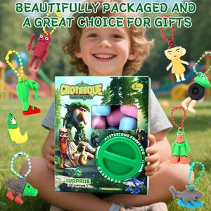 Juguetes de Caja Sorpresa de Plástico Italian Brainrot Tung Tung Tung Sahur, Cajas Misteriosas Tralalero Tralala, Adornos Coleccionables, Edades 4-6 7-12 - Product Image 3
